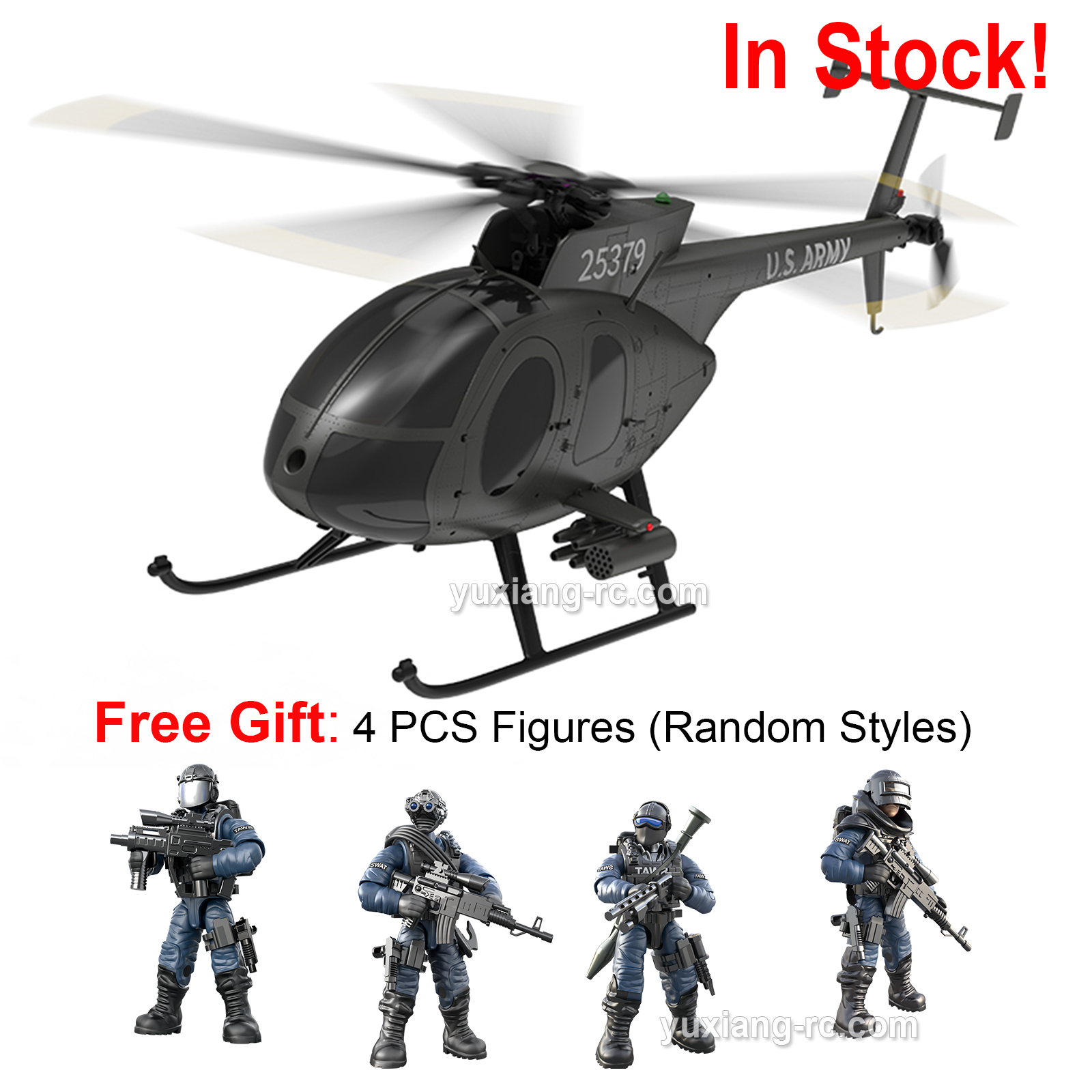 YUXIANG F119S MD500 GPS Stabilized Helicopter