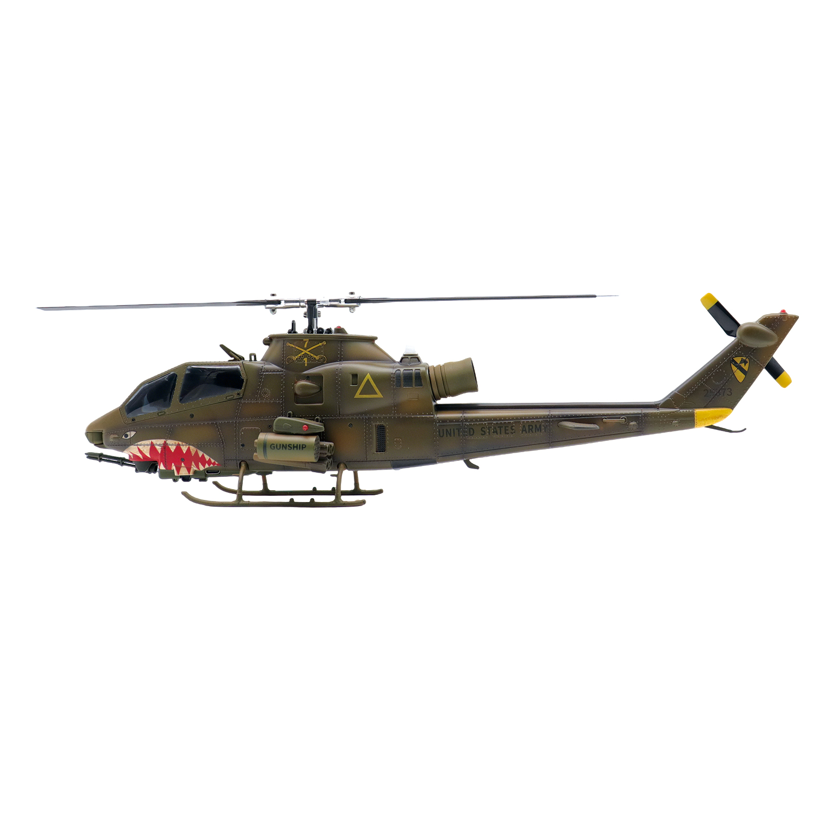 YUXIANG F112S  Green Weathered AH-1 Cobra GPS Stabilized Helicopter - RTF