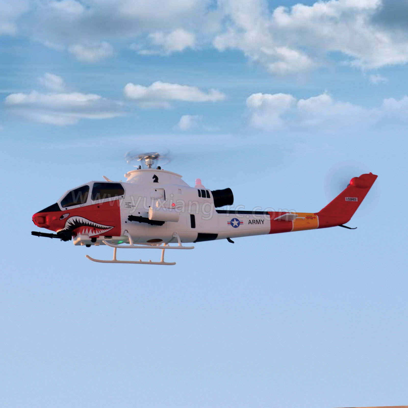 YUXIANG F112S AH-1 Cobra GPS Stabilized Helicopter - RTF