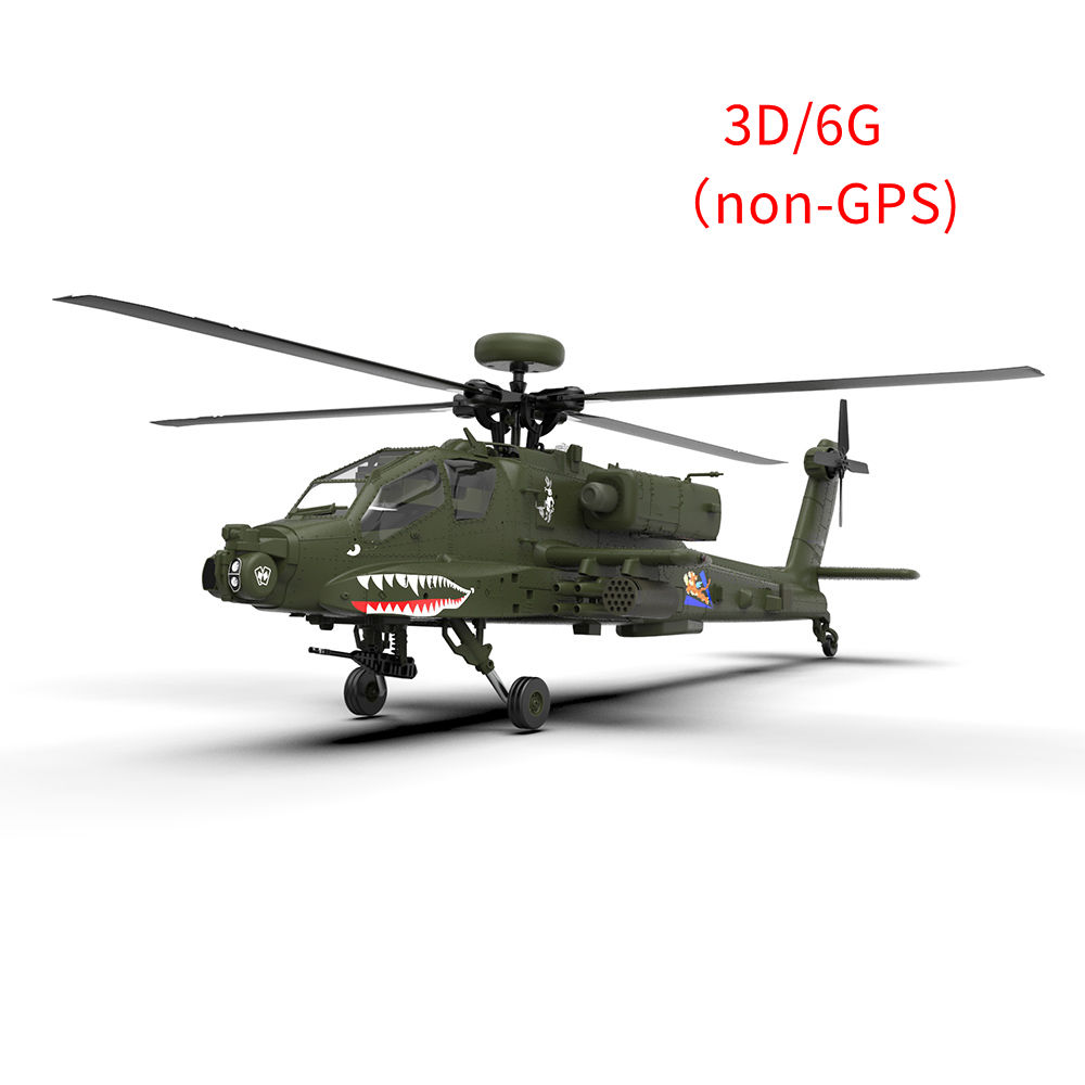 YuXiang F11 Apache AH-64 3D/6G 6-Axis Gyro RC Helicopter
