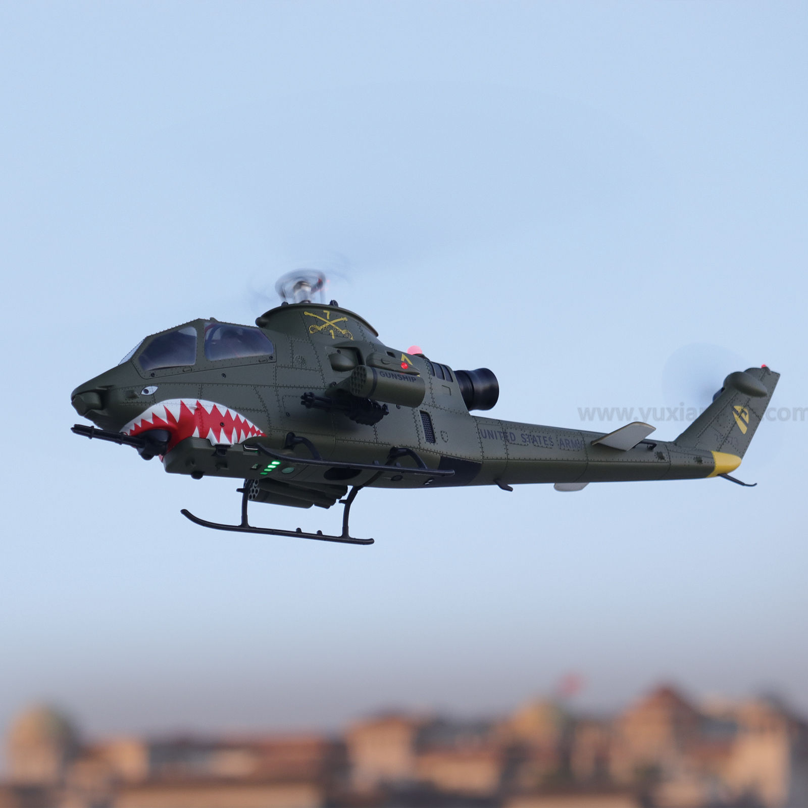 YUXIANG F112S AH-1 Cobra GPS Stabilized Helicopter - RTF