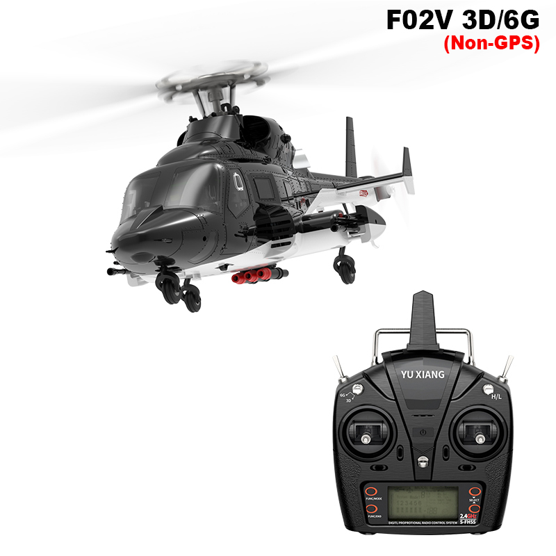 YUXIANG F02V Airwolf 3D/6G RC helicopter -RTF