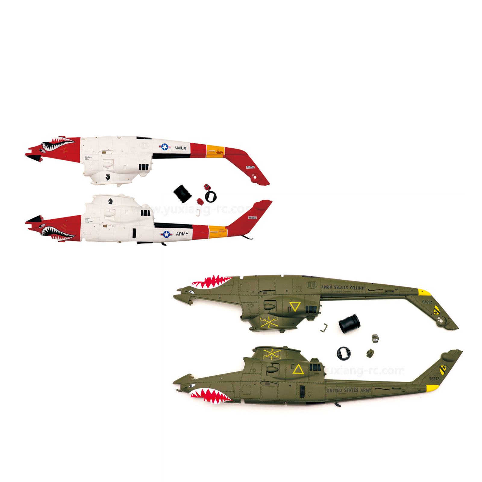 YuXiang F112S AH-1 Cobra Fuselage Assembly