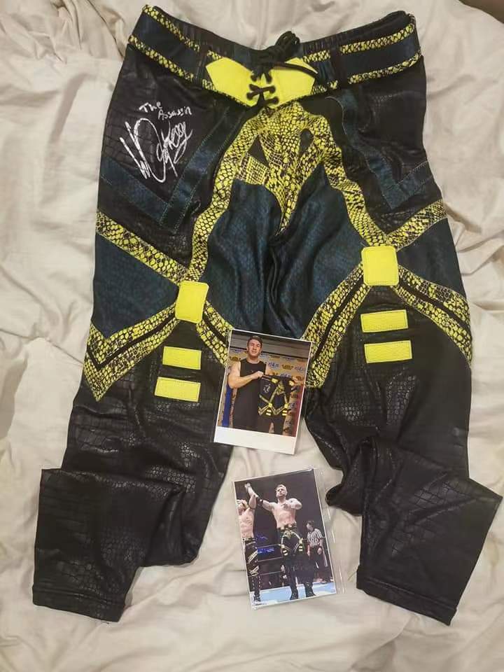 Will Ospreay New Japan Pro Wrestling Ring Worn Tights