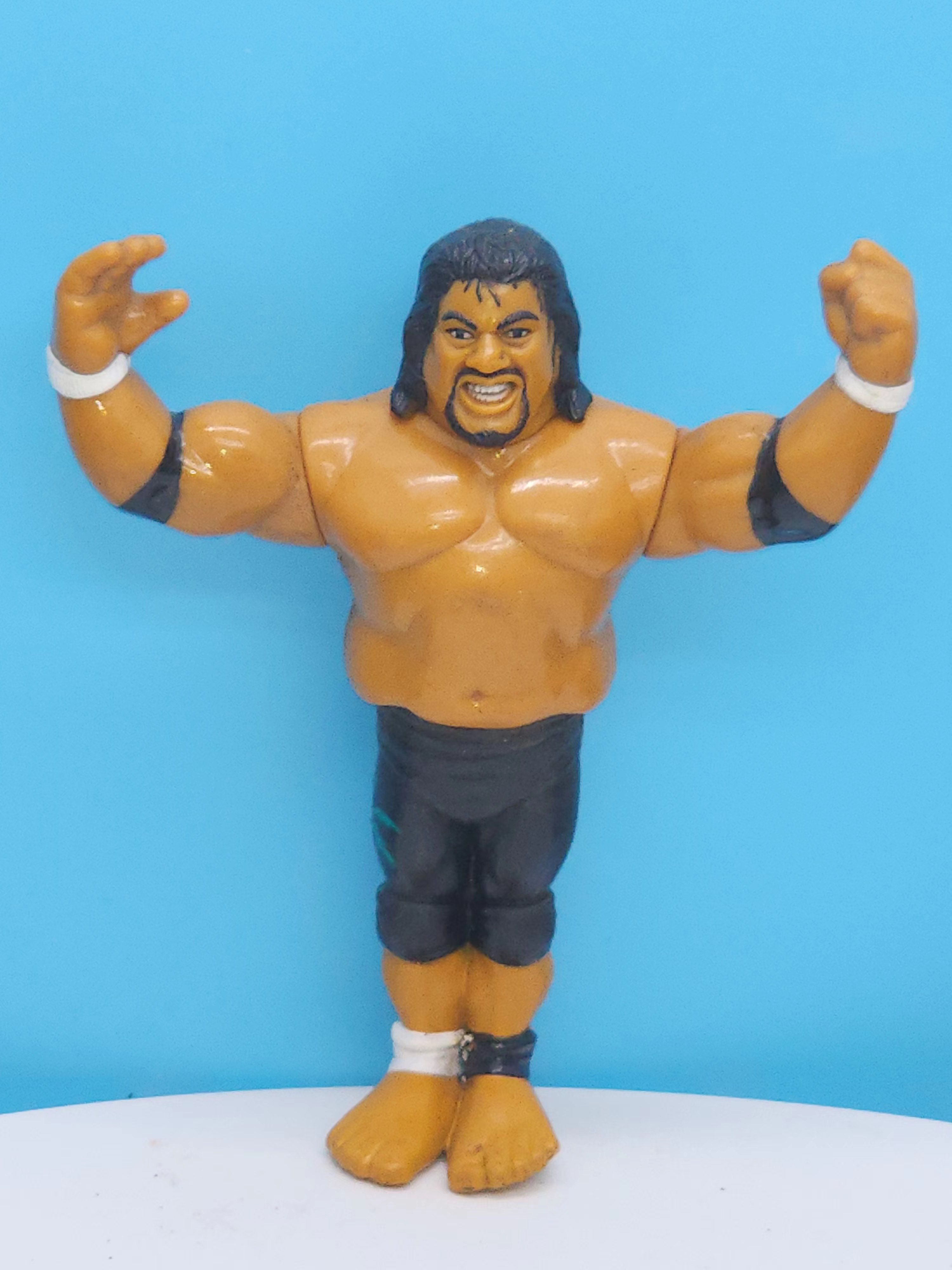 WWF Hasbro Headshrinker Fatu (Damage)