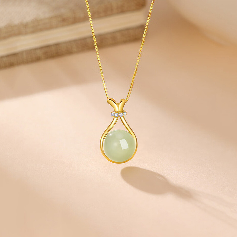🌷SPRING SALE✨High-end Elegant Lucky Bag Clavicle Pendant Necklace