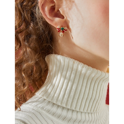 🎄CHRISTMAS PRE-SALE🔔 Exquisite bow bell earrings