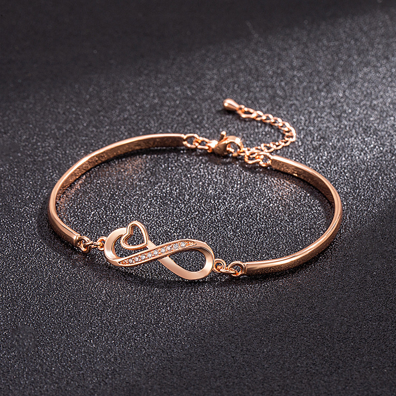 To My Granddaughter- Keep Me In Your Heart Infinity Bracelet