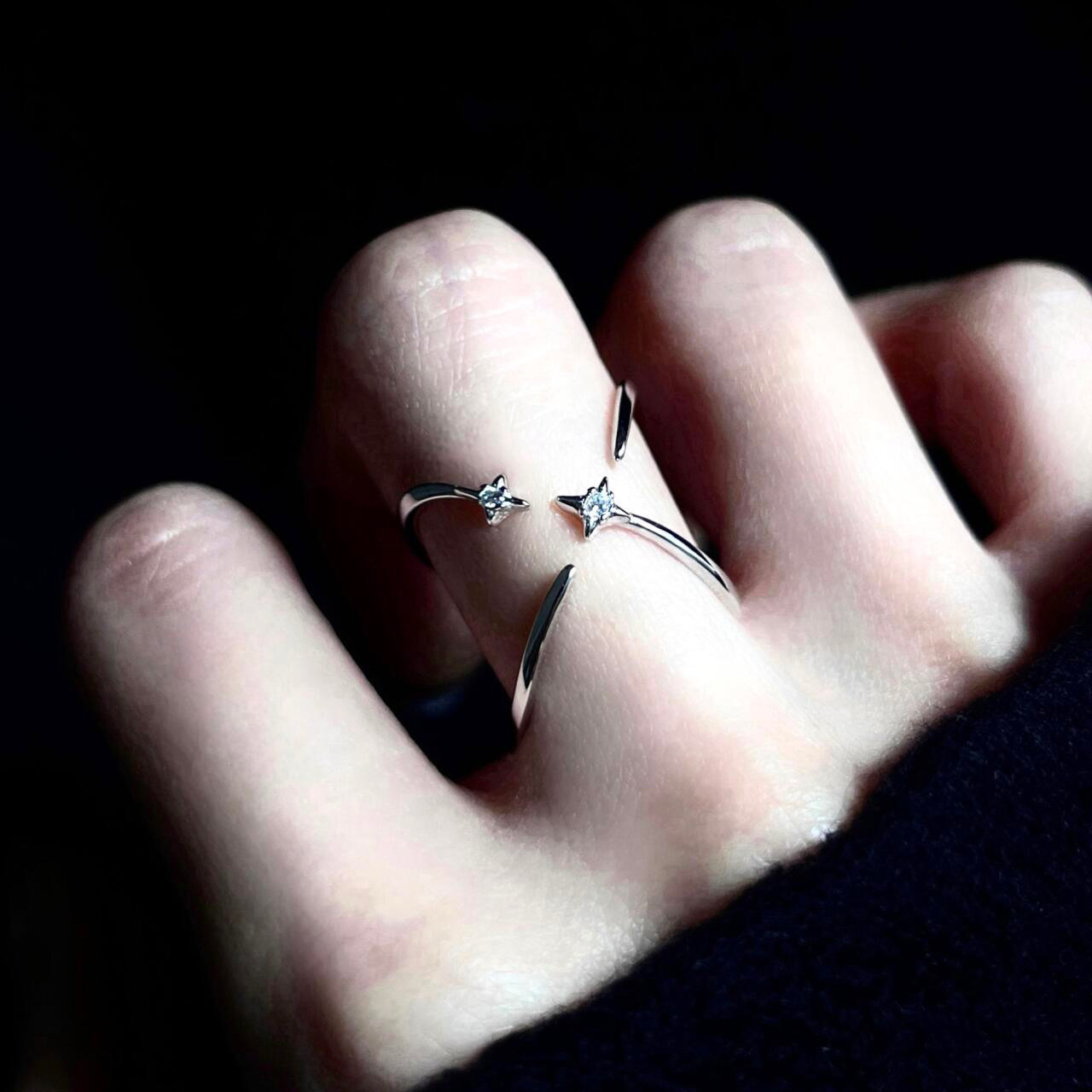 💐Mother's Day Pre-sale💝The Radiant Star of Four Points Ring