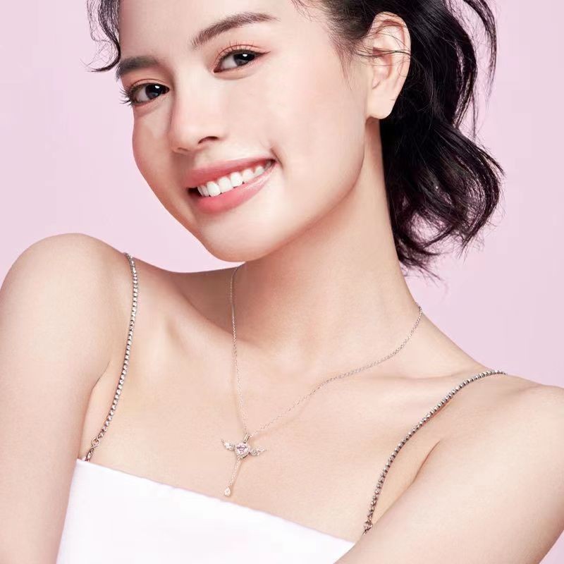 CUPID’S HEART STERLING SILVER NECKLACE