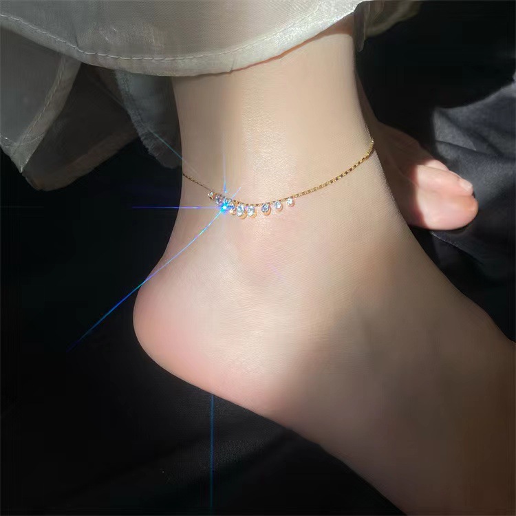🎄CHRISTMAS HOT SALE❄-Super Flash Zircon Anklet