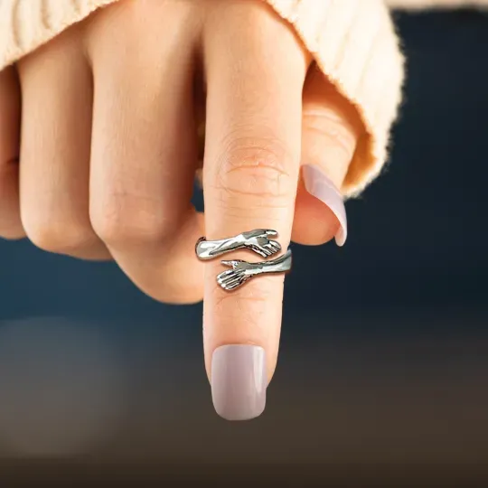 FOR MEMORIAL - I'M SENDING YOU MY LOVE HUG RING