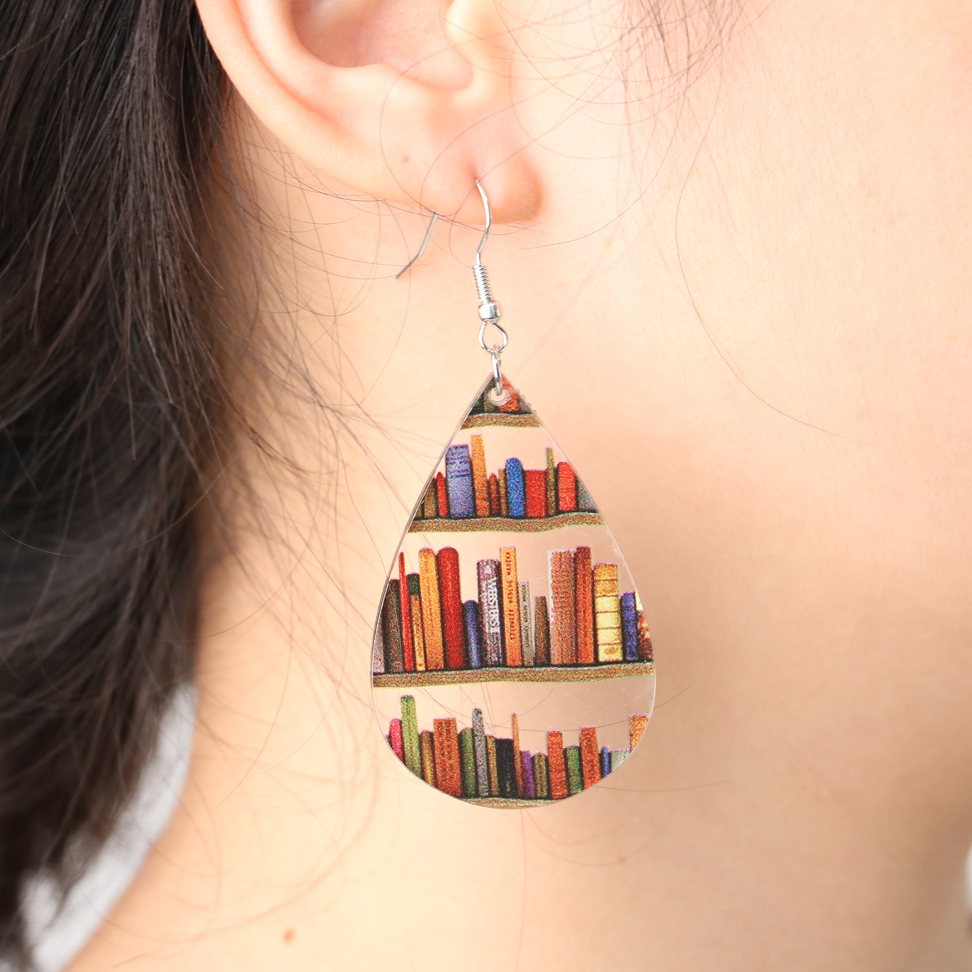 🌟Promotion 49% Off🔥-📚BOOK EARRINGS /EARRINGS FOR BOOK LOVERS
