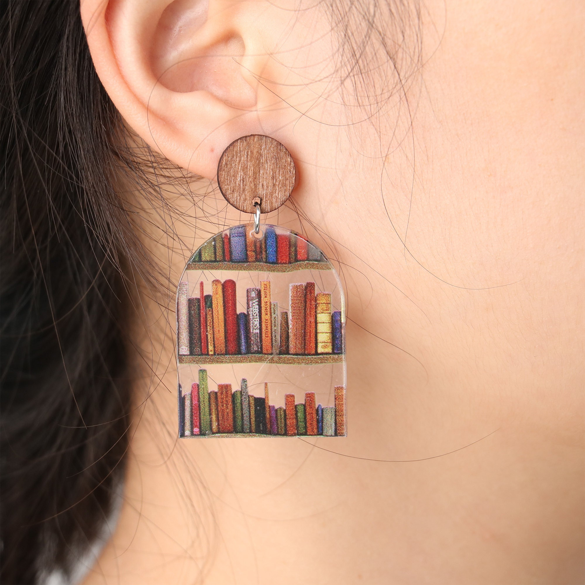 🌟Promotion 49% Off🔥-📚BOOK EARRINGS /EARRINGS FOR BOOK LOVERS