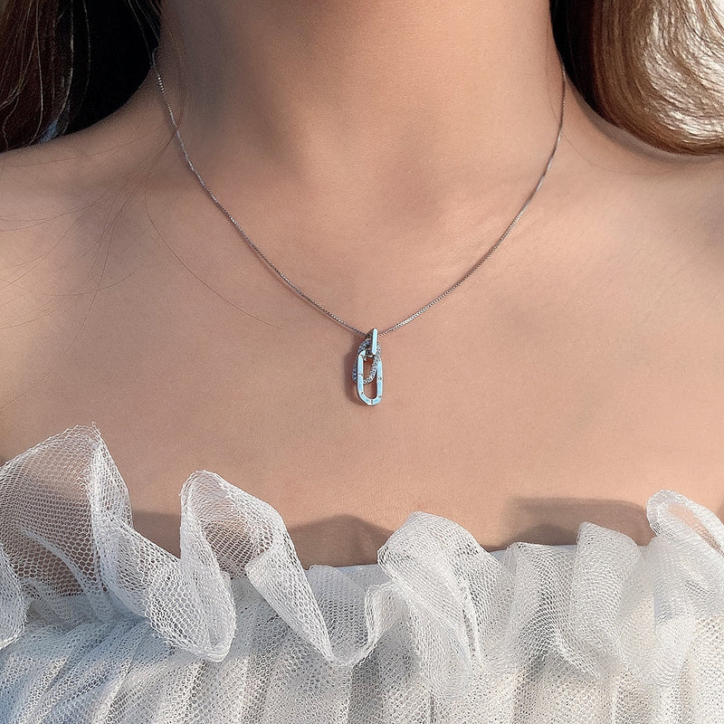 "Mother & Daughter Forever Linked Together" Necklace