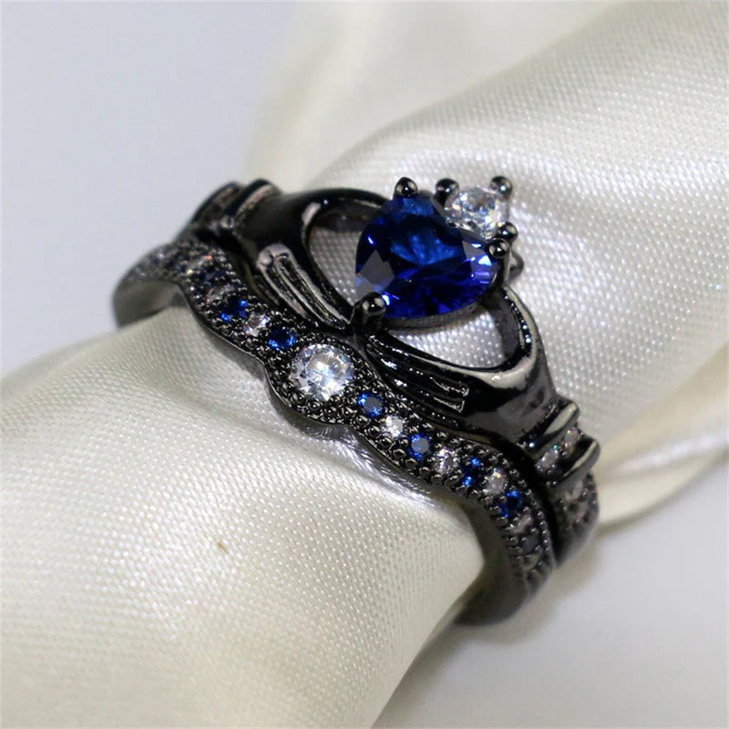 Bluefire Eternity Promise Ring