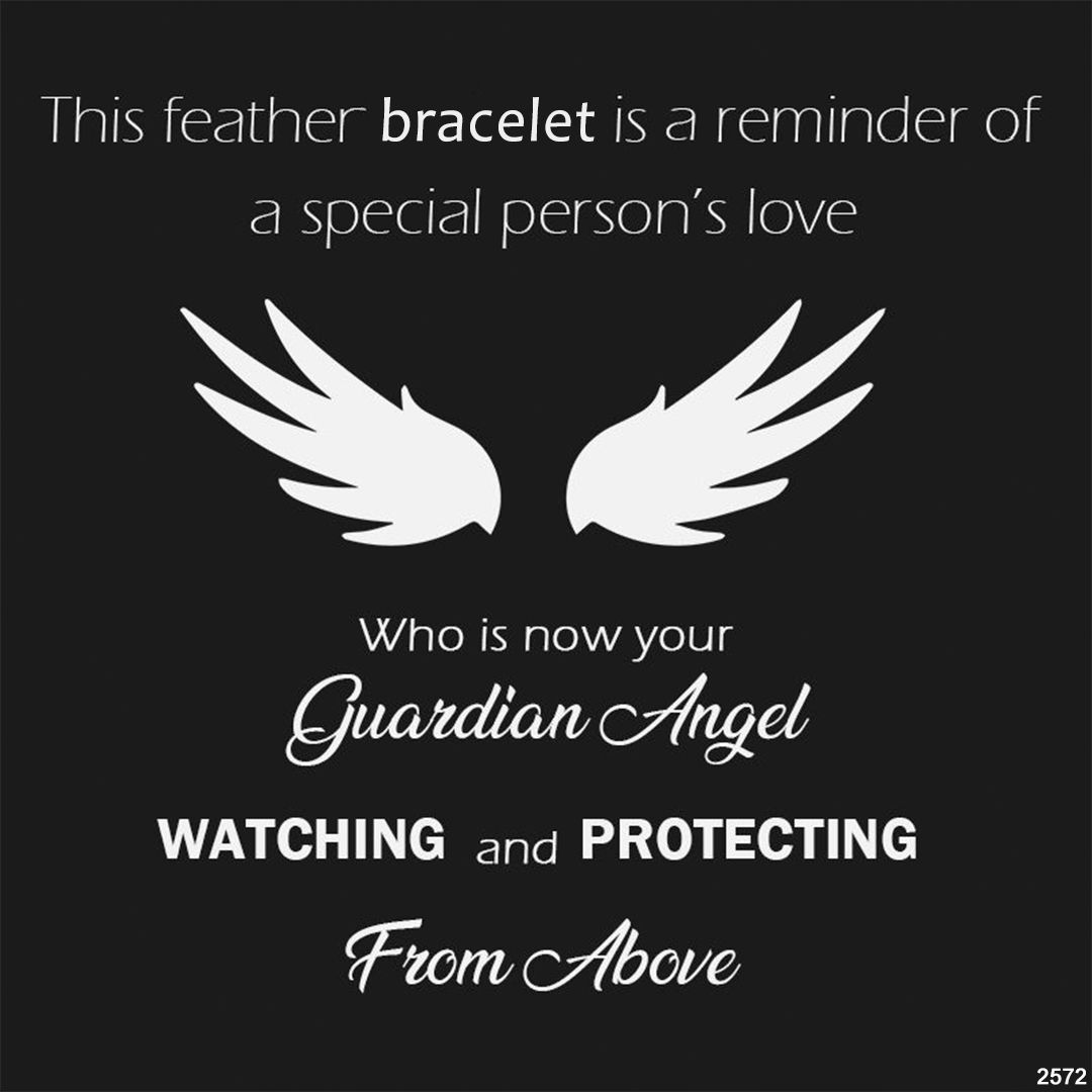 Feather Moonstone Bangle Bracelet