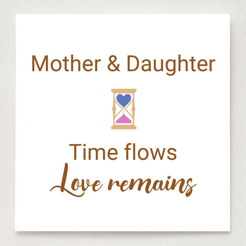 Love Remains Hourglass Double Birthstone Ring