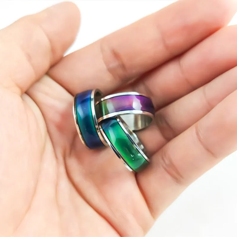 EMOTION TEMPERATURE COLOR CHANGING MOOD RING