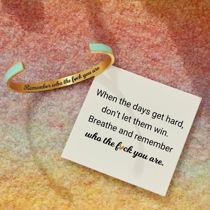 💐MOTHER'S DAY PRE-SALE💝DON'T LET THE HARD DAYS WIN COLOR BANGLE