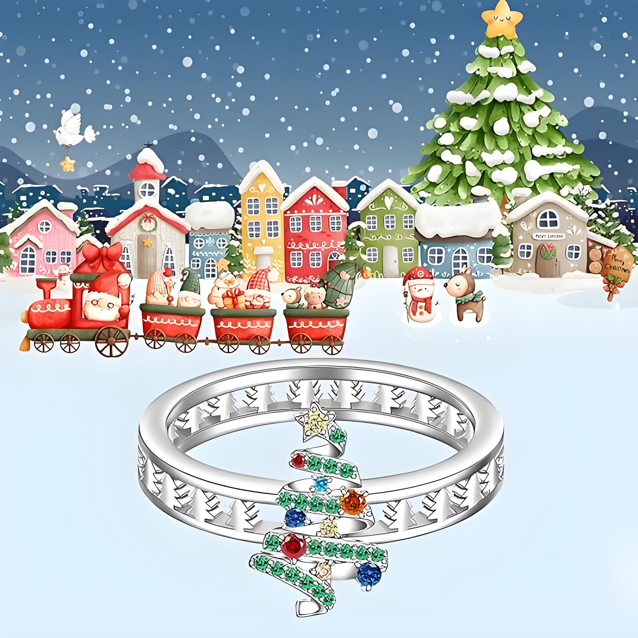 🎄Hot Sale✨Christmas Tree Ring