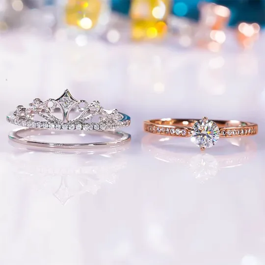 For Granddaughter - Straighten Your Crown 2-in-1 Crown Ring