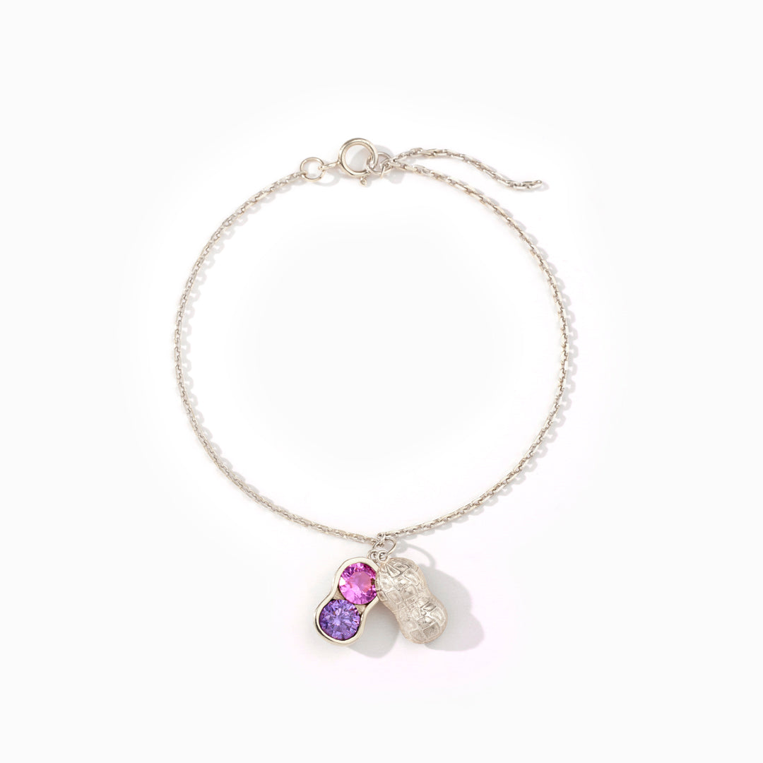 💐Mother's Day Pre-sale💝We Are Besties Birthstone Peanut Bracelet