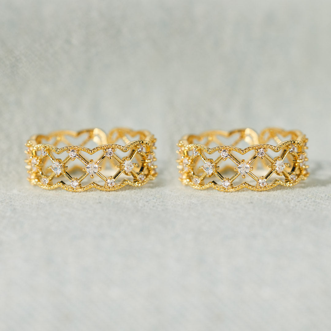 🎄Christmas Pre-sale🎁925 Sterling Silver Our Bond Is My Safety Net Weave Rings