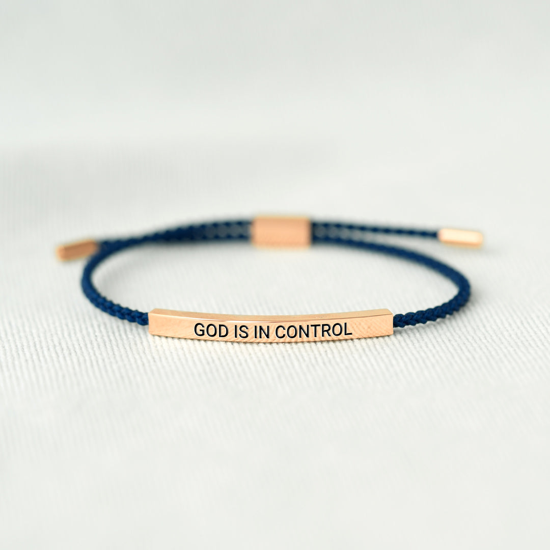 🎄Christmas Pre-sale🎁God Is In Control Tube Bracelet