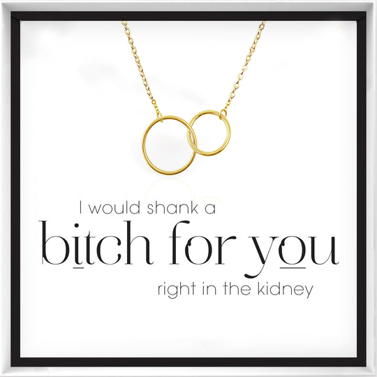 Funny Gift for Friend, Sister, Best Friend, Woman Necklace-belovejewel.com