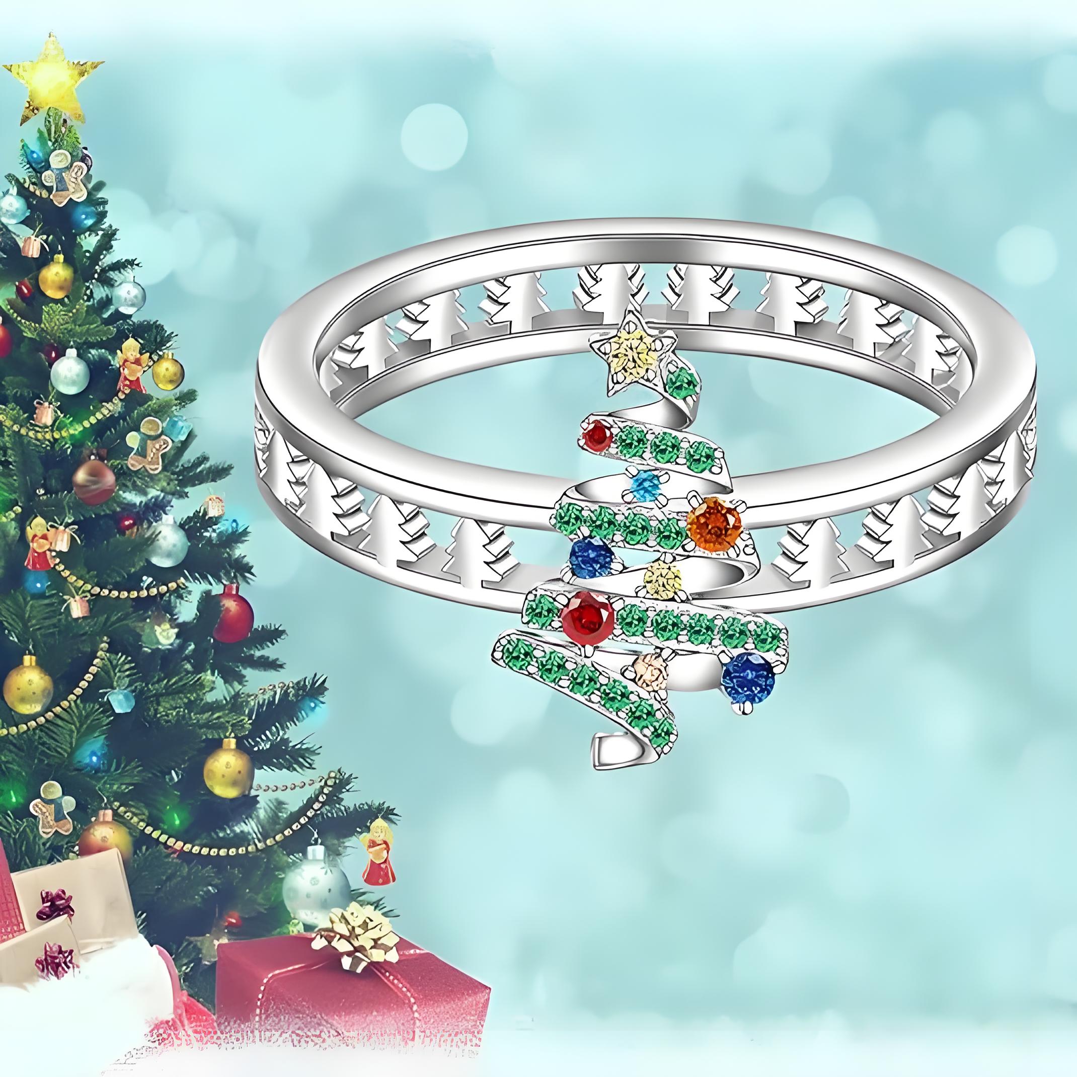 🎄Hot Sale✨Christmas Tree Ring
