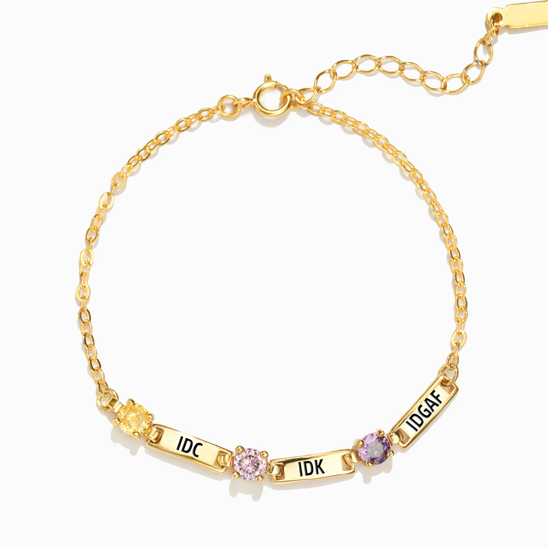 🎄Christmas Pre-sale🎁IDGAF Paperclip Bracelet