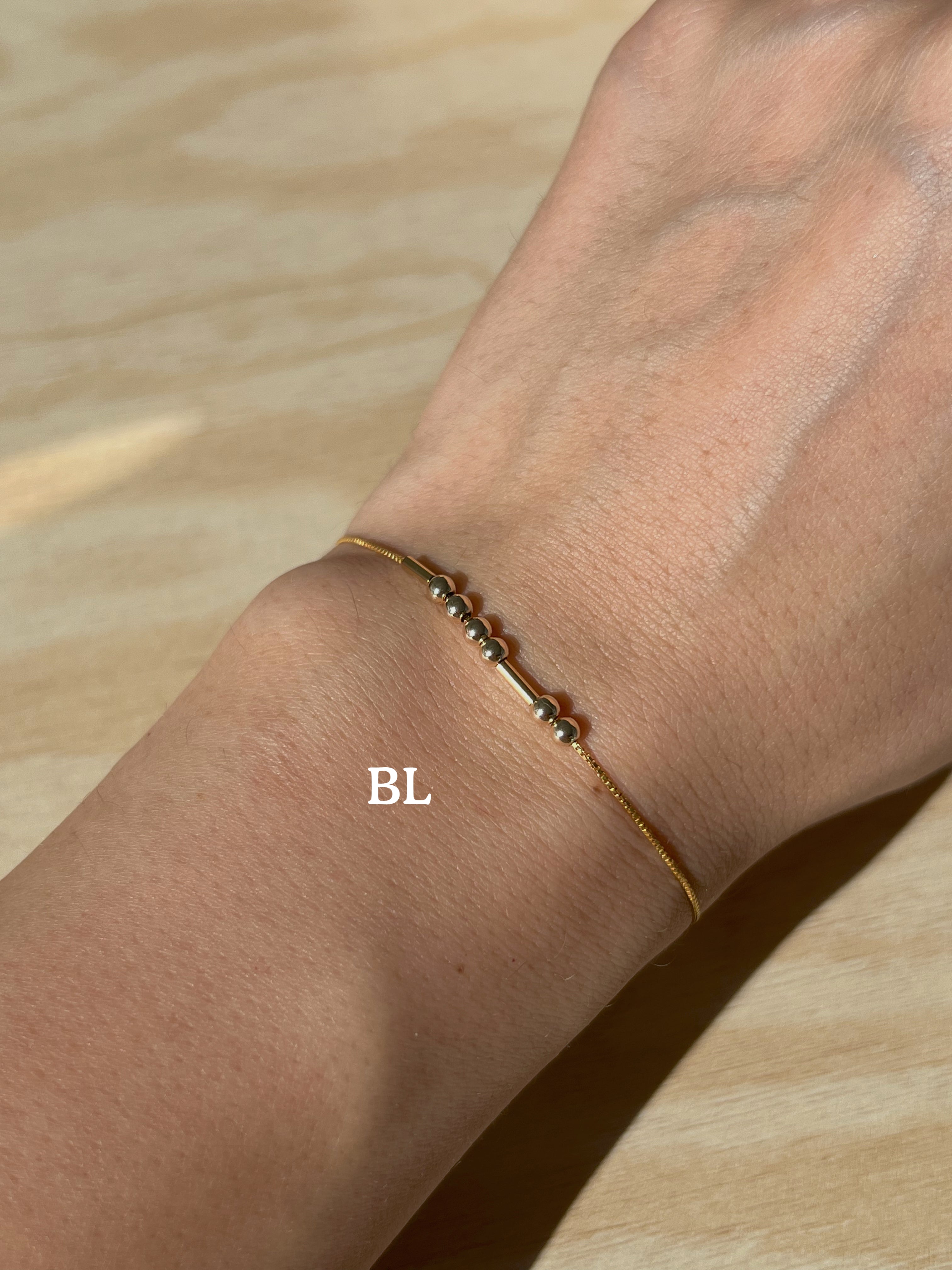 You And Your Affairs - Morse Code Bracelet