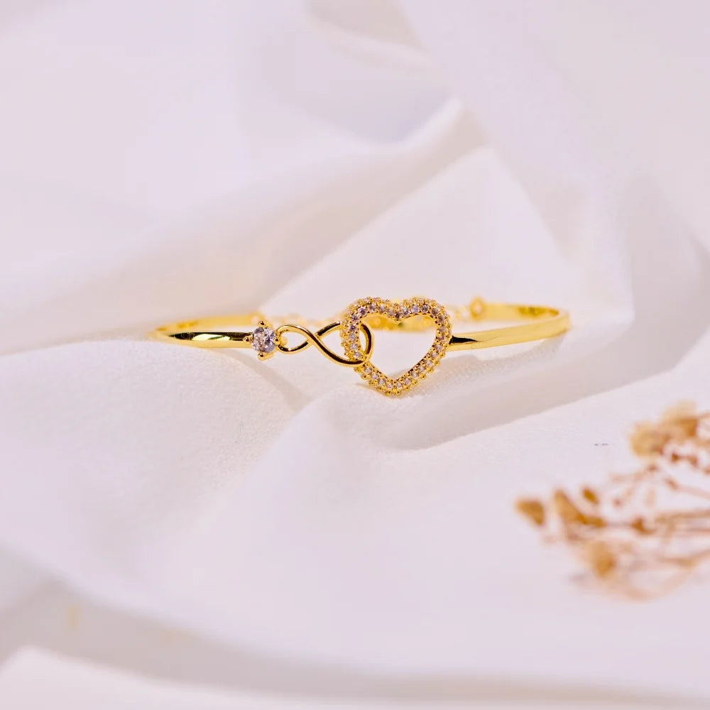 Mother & Daughter - Infinity Heart Bracelet