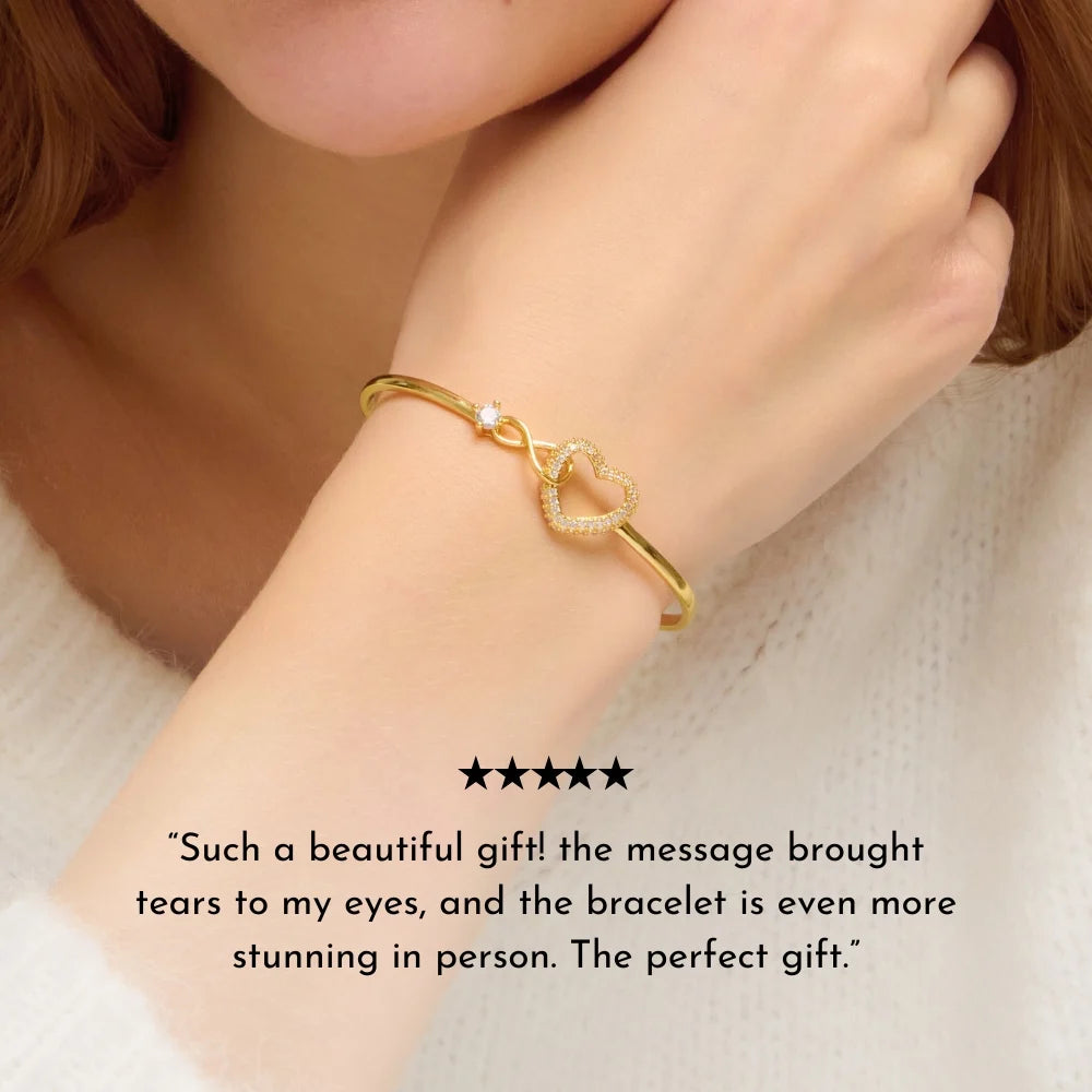 Mother & Daughter - Infinity Heart Bracelet