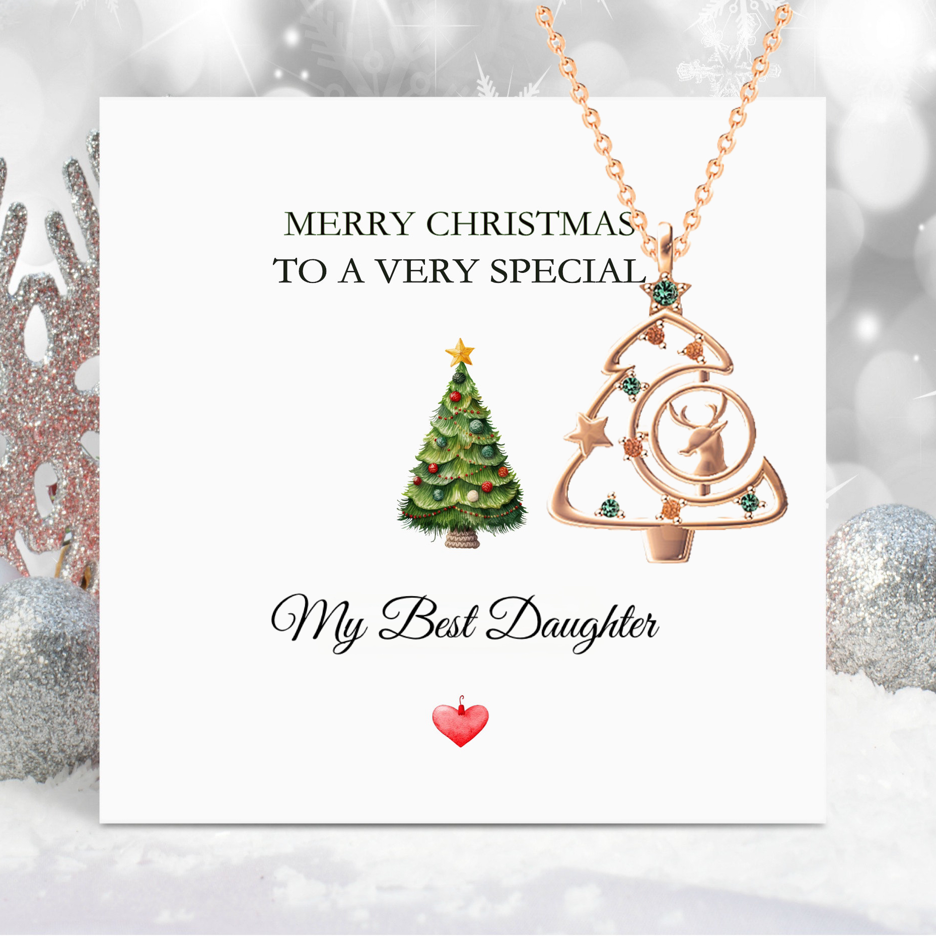 🎁CHRISTMAS PRE SALE 80% OFF🎄 Adorable Christmas Tree Necklace