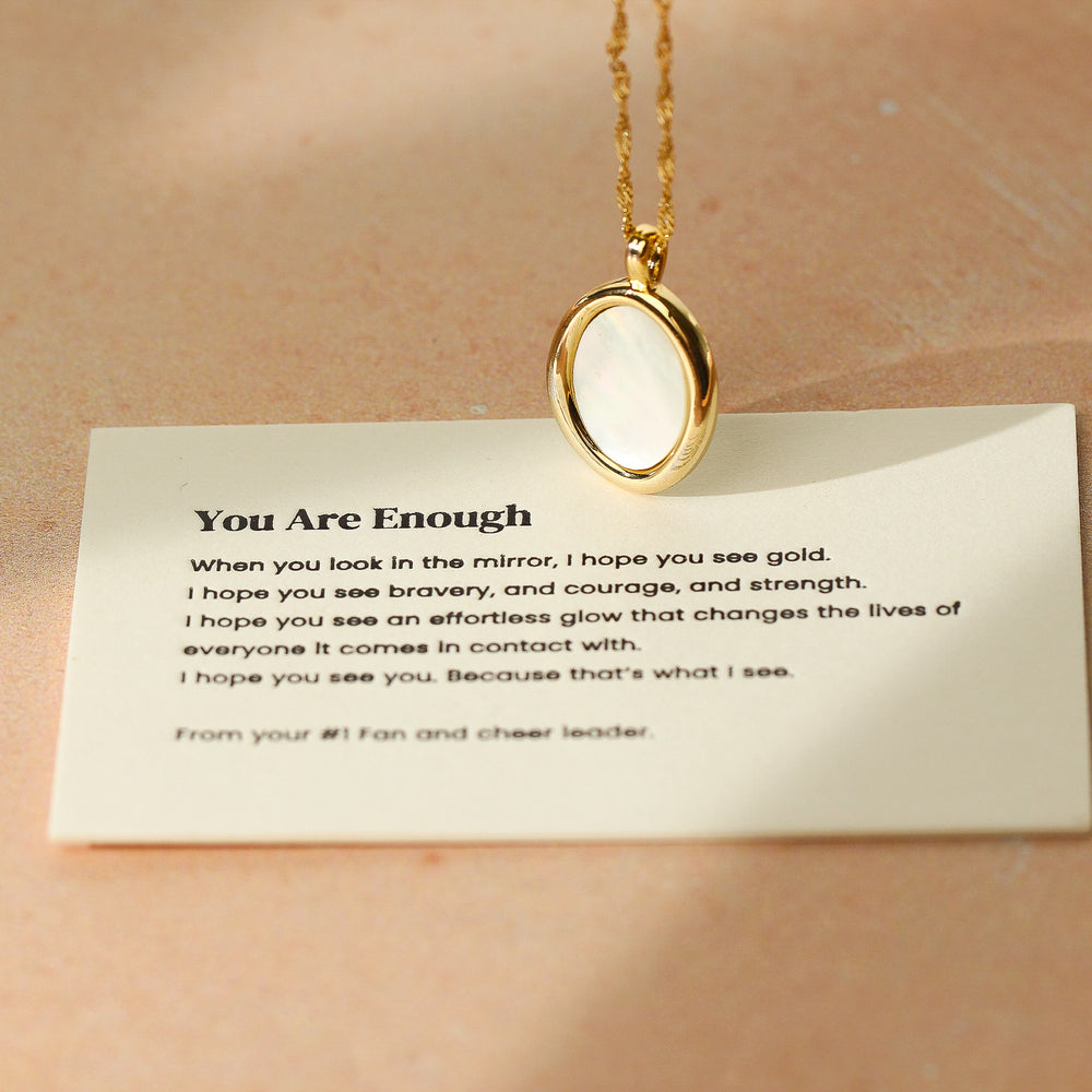 YOU ARE ENOUGH NECKLACE