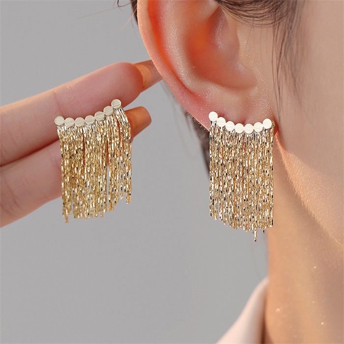 🎅Christmas Hot Sale🎁Waterfall Tassel Earrings