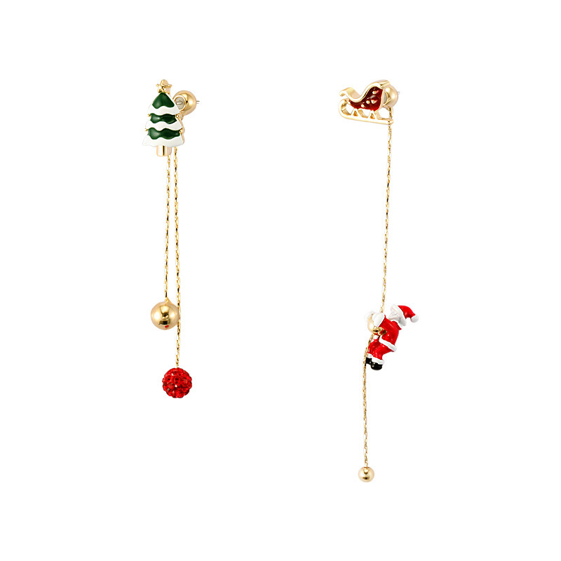 🎄Christmas Pre-sale🎁Christmas Santa Claus Tassel Earrings