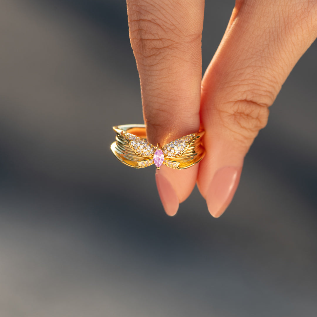 🎄Christmas Pre-sale🎁Mother & Daughter Vintage Butterfly Ring