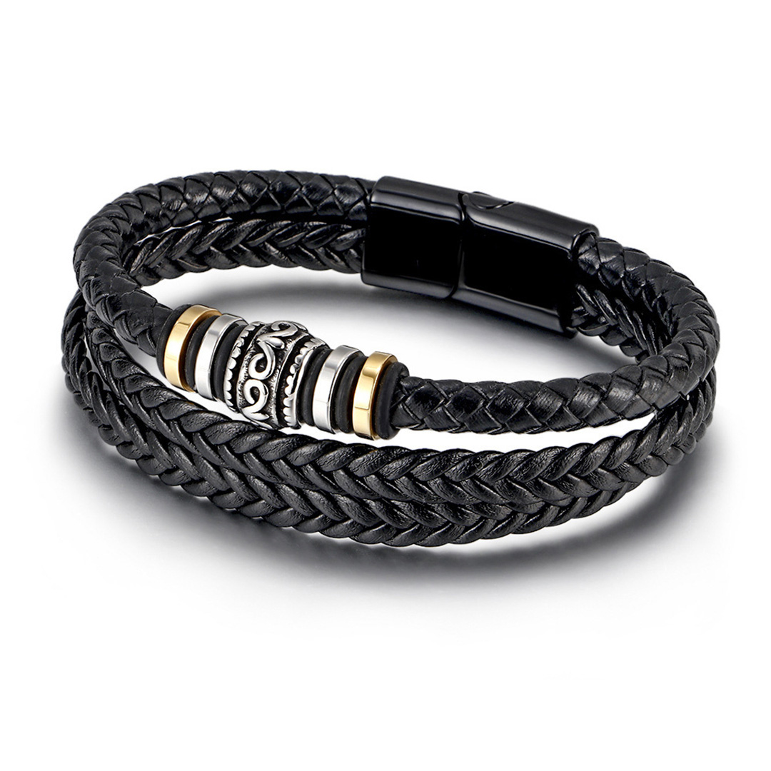 For Son - Laugh, Love, Live Vintage Bracelet