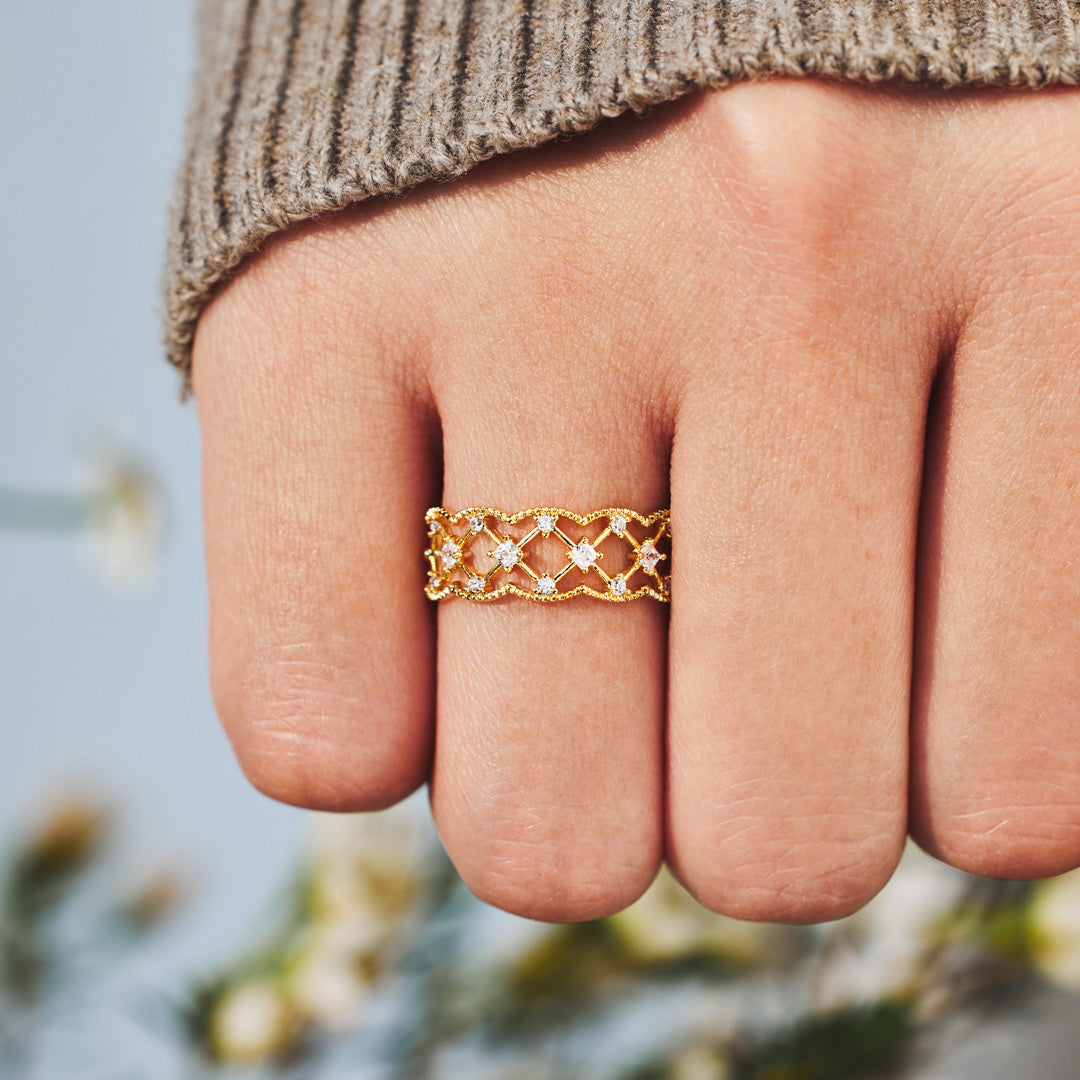 🎄Christmas Pre-sale🎁925 Sterling Silver Our Bond Is My Safety Net Weave Rings