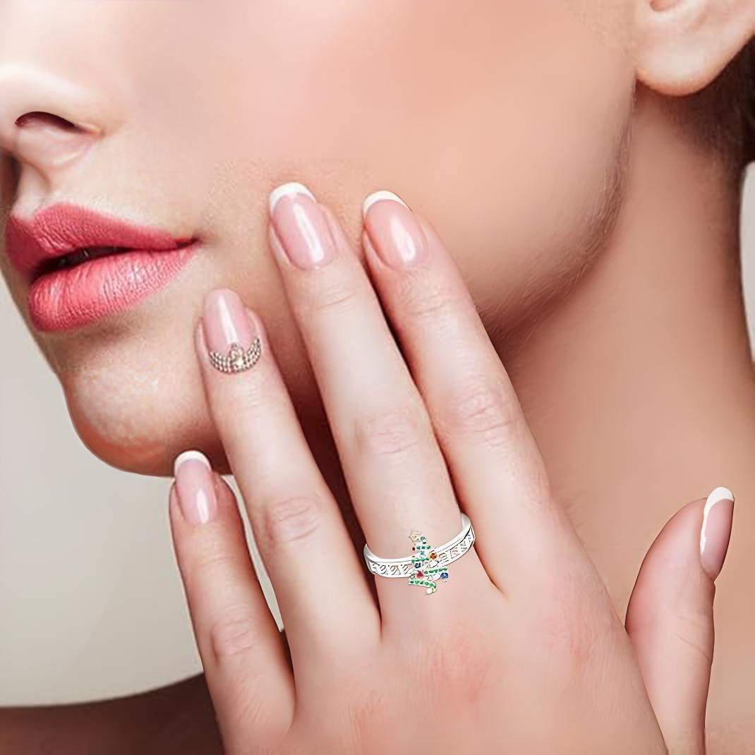 🎄Hot Sale✨Christmas Tree Ring