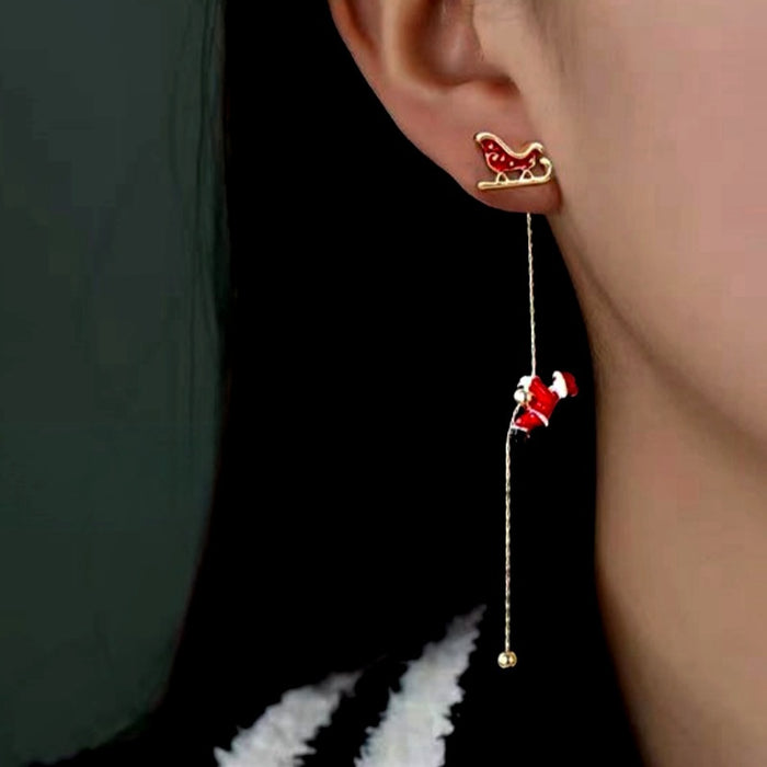 🎄Christmas Pre-sale🎁Christmas Santa Claus Tassel Earrings