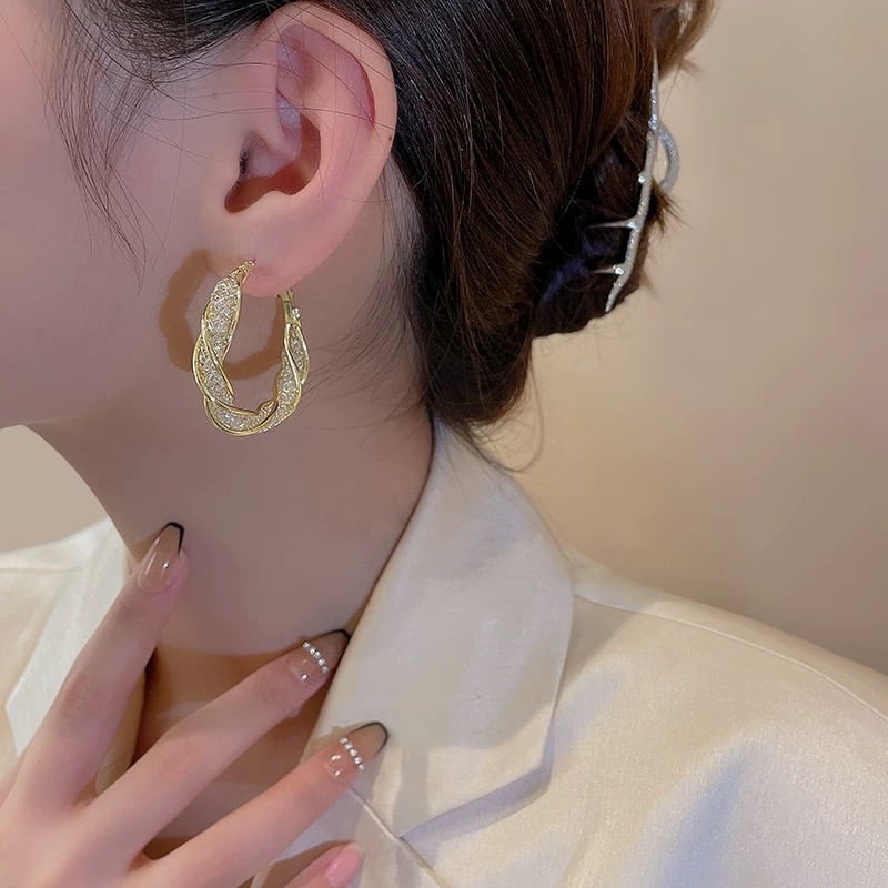 🎄Christmas Pre-Sale✨Fashion Twist Earrings