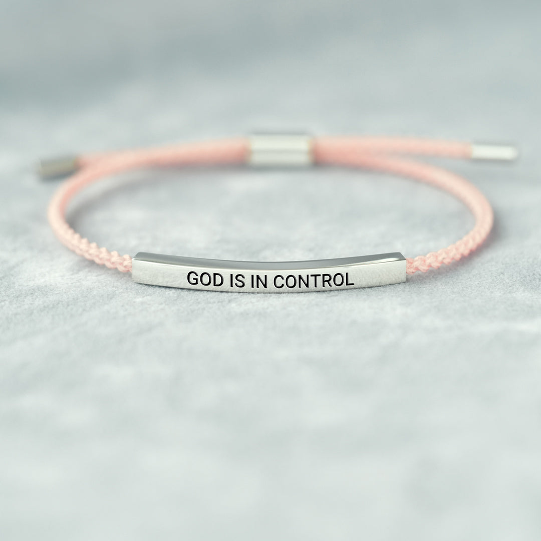 🎄Christmas Pre-sale🎁God Is In Control Tube Bracelet