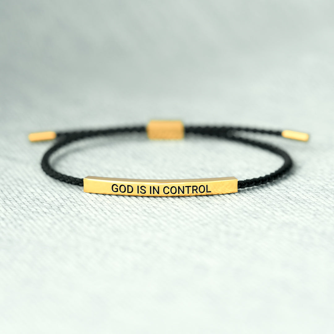 🎄Christmas Pre-sale🎁God Is In Control Tube Bracelet