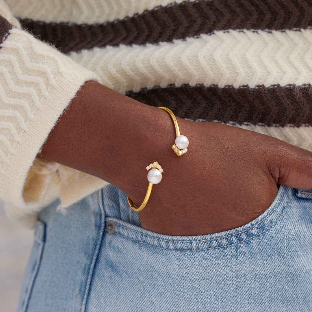 🎄Christmas Pre-sale🎁Purest Love Matching Two Pearl Bracelet