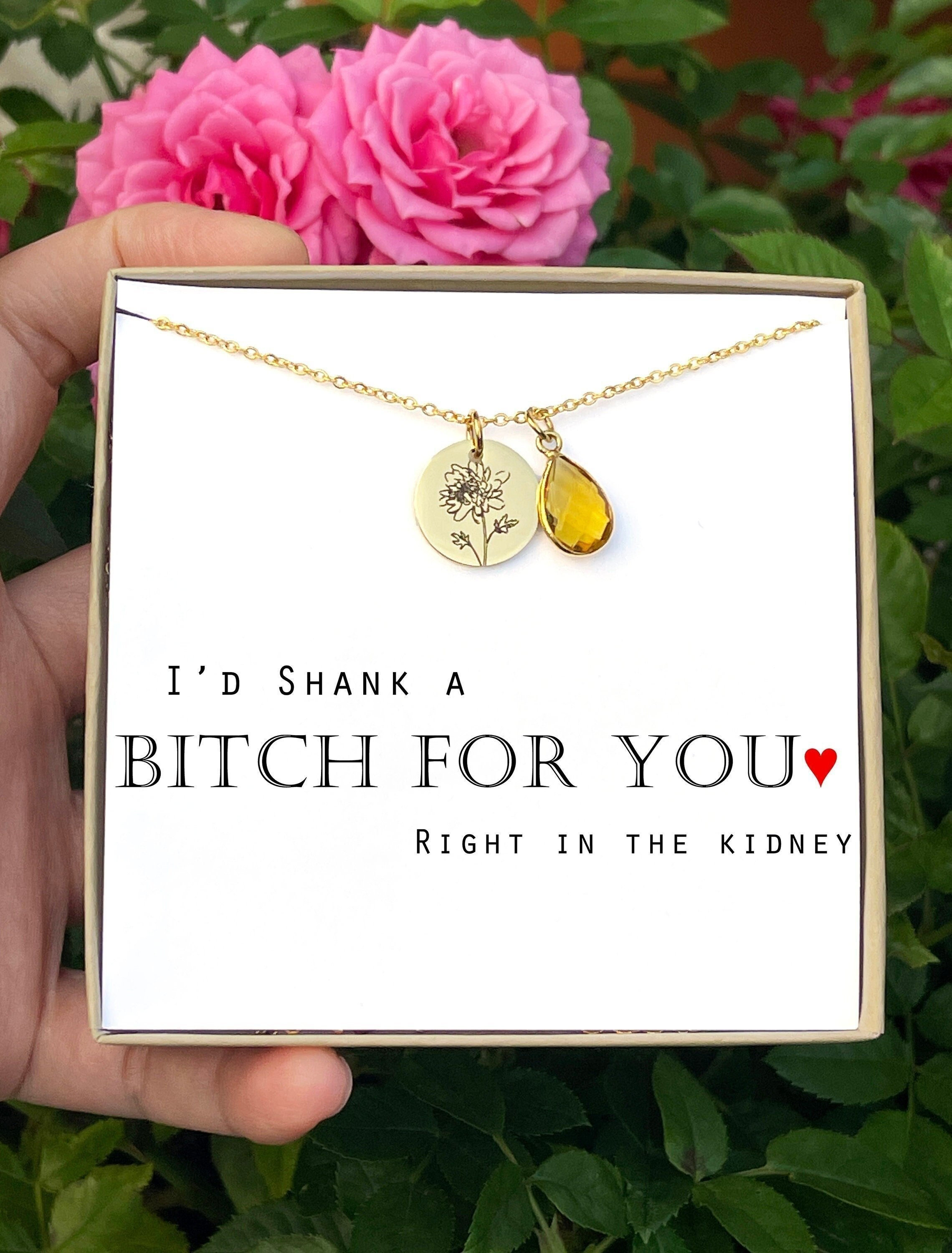 Funny Best Friend Gift for Birthday Necklace-belovejewel.com