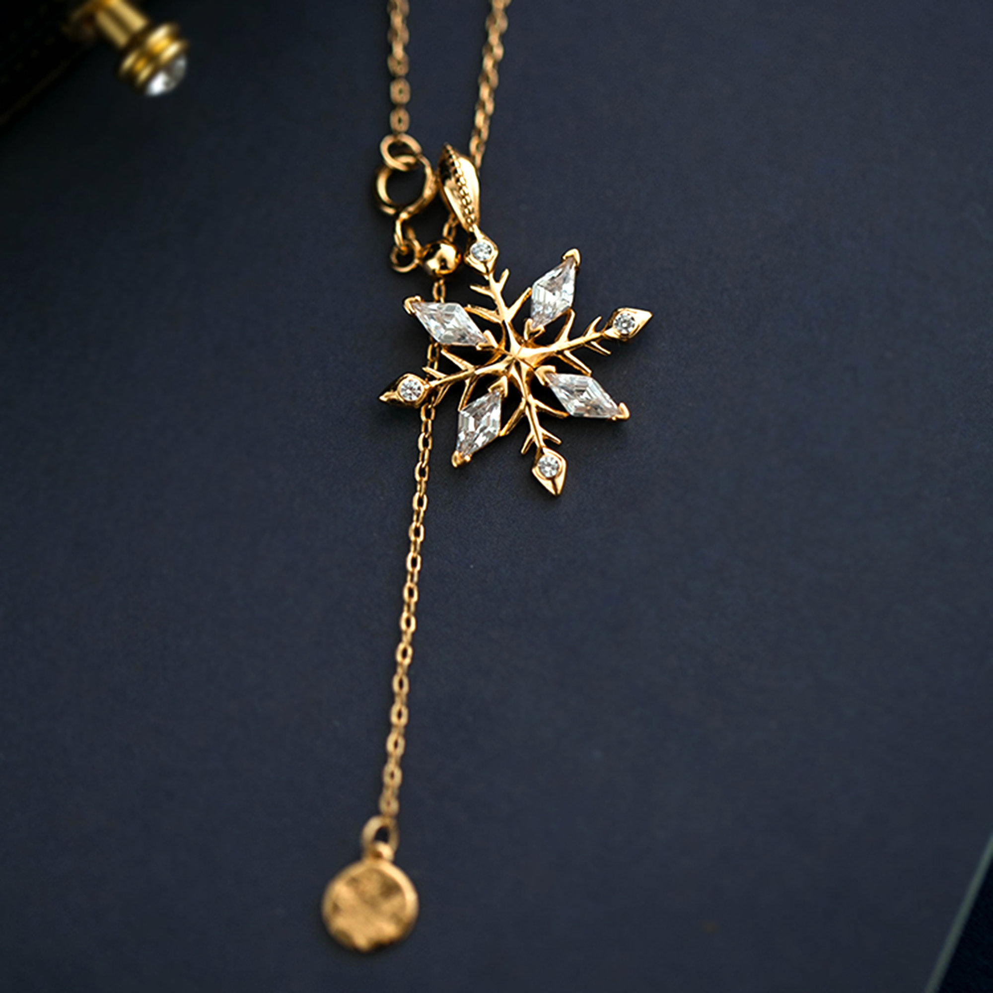 🎄CHRISTMAS PRE SALE 80% OFF❄Gold Snowflake Necklace